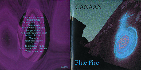 Blue fire (1st release) booklet